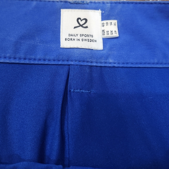 Daily Sports Golf Skort Women's Size 10 Blue Tennis Pickleball Activewear - Picture 5 of 9